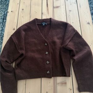 Lulus Cropped Cardigan Size XS